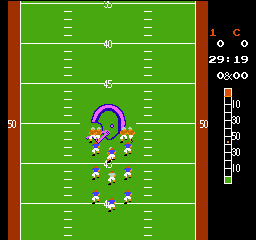 10-Yard Fight gameplay screenshot